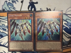 Yugioh Junk Meister Secret Rare BLGG-EN033 x2 - Image 1