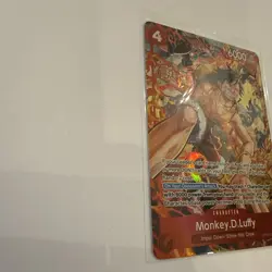 Monkey D Luffy OP16-015 Alternate Art The Time of Battle One PIece English Card - Image 2