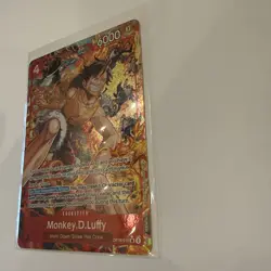 Monkey D Luffy OP16-015 Alternate Art The Time of Battle One PIece English Card - Image 3