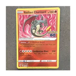 The Pokemon Company Radiant Charizard 011/078 Pokemon GO Holo 160 HP EN - Image 1