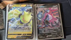 Jumbo Oversized POKEMON CARD LOT 52 Cards w/ Celebrations Binder VSTAR VMAX EX - Image 5