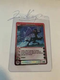 Chaotic TCG - Nivenna Underworld Lieutenant 1st Ed. Rare Foil Card - Image 1