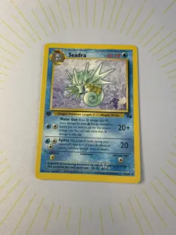 Pokemon Cards Seadra 42/62 1st Edition Fossil WOTC Uncommon NM ✨ - Image 3