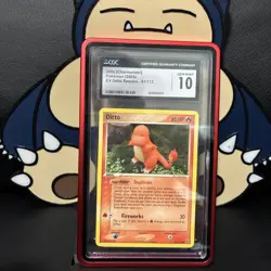 POKEMON EX DELTA SPECIES DITTO CHARMANDER #61 CGC 10 Non-Holo Card - Image 1