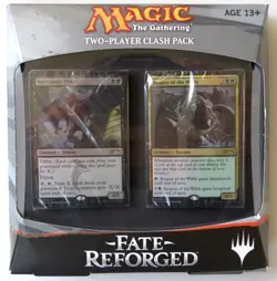 Fate Reforged MtG sealed TWO-PLAYER CLASH PACK 60 Card Deck x 2 Box - Image 1