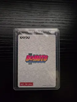 Kayou Naruto Promo Card Boruto Uzumaki NREA-PR-001 NEW SEALED - Image 3