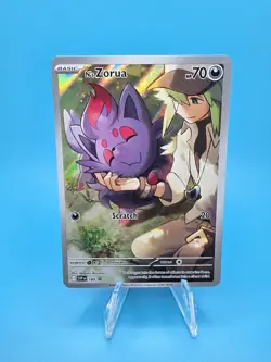 N's Zorua 189 Sv: Scarlet & Violet Promo Cards Holo - Image 1