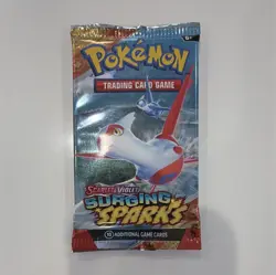 Pokemon TCG Scarlet & Violet Surging Sparks Booster Pack 10 Cards - Image 1