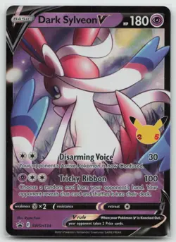 Pokemon - Dark Sylveon V SWSH134 Promo - SWSH: Sword & Shield Promo Cards - NM - Image 1