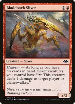 Bladeback Sliver Foil Modern Horizons 119 NM MTG - Image 1