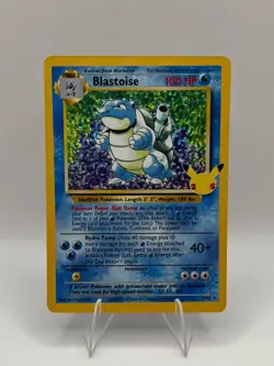 Blastoise 2/102 Celebrations: Classic Collection Holo - Near Mint NM - Image 1