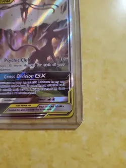 FULL ART Espeon & Deoxys GX ULTRA RARE Tag Team SM240 Holo Foil Promo Pokemon LP - Image 5