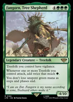 MTG - Fangorn, Tree Shepherd - The Lord of the Rings - X1 - (NM) - #X5435 - Image 1