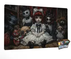 Annabelle Duskmourn Mtg Playmat Mousepad NEW Pokemon Anime Horror Games Tcg Toys - Image 1