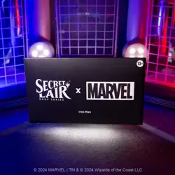 Iron Man Secret Lair x Marvel Rainbow REGULAR NON FOIL SEALED MTG - Image 1