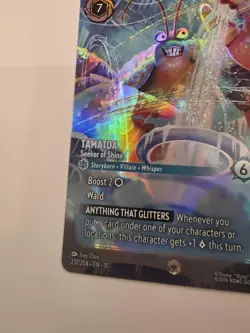 Tamatoa - Seeker of Shine (237/247) Ch. 11 Winterspell NM FOIL- Enchanted - Image 3