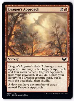 Dragon's Approach STX 97 Magic: The Gathering C NM - Image 1
