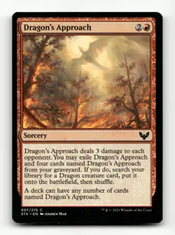 Dragon's Approach Strixhaven: School of Mages #97 Common - Image 1