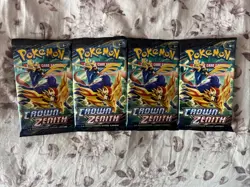 Pokemon Crown Zenith (New/Sealed) Booster Pack - Image 1