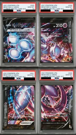 PSA 10 Mewtwo V-Union Sword Shield Special 4 Sequential Pokemon card Japanese - Image 1