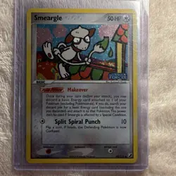 Nintendo Pokemon TCG Smeargle 48/115 Unseen Forces Holo Rare English 50 HP 2005 - Image 1