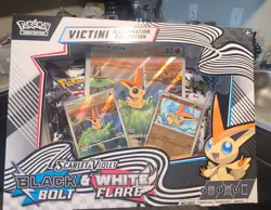 Pokemon TCG, Black Bolt And White Flare, Victini Illustration Collection - Image 1