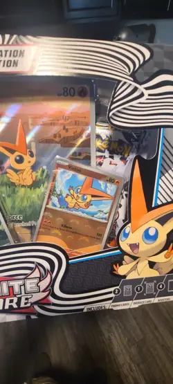 Pokemon TCG, Black Bolt And White Flare, Victini Illustration Collection - Image 3