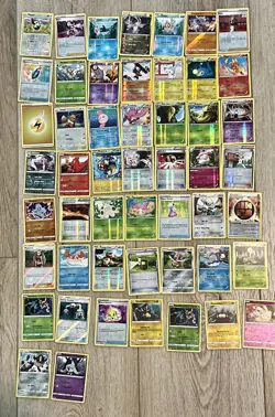Pokemon Card Lot 50 Foil Cards - All Reverse Holos / Holo Rares - Image 1