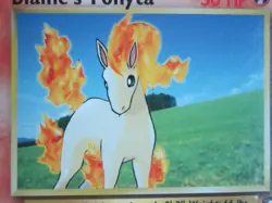 Blaine's Ponyta - 64/132 - Common WOTC TCG—Gym Challenge Set Pokemon Card - Image 2