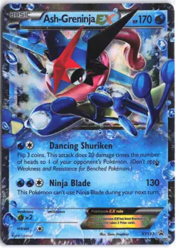 Ash-Greninja EX XY133 Holo Promo XY Promo Pokemon NM - Image 1