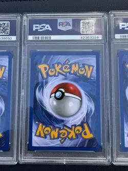Nintendo Pokemon TCG PSA 10 Black Star Promo Trio *KIMURA CORRECTED* #21 #22 #23 - Image 2