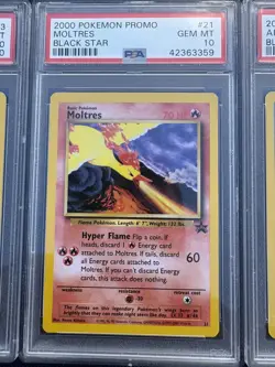 Nintendo Pokemon TCG PSA 10 Black Star Promo Trio *KIMURA CORRECTED* #21 #22 #23 - Image 5