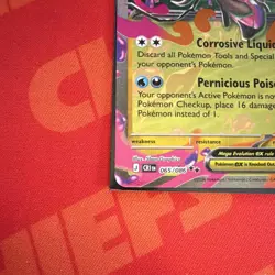 Chaos Rising Mega Dragalge ex 065/086 Double Rare Pokemon ME04 NM & SHIPS FAST! - Image 2
