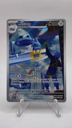 Pokemon TCG Chaos Rising 2026 Metang Illustration Rare #94/86 - Image 1