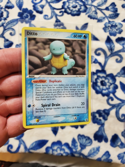 Pokemon Squirtle Ditto 64/113 Delta Species LP/NM Common - Image 1