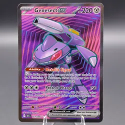 Genesect ex 161/086 Ultra Rare SV: Black Bolt Pokemon TCG NM - Image 1