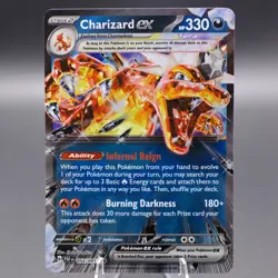 Charizard ex - 054/091 Double Rare SV: Paldean Fates Pokemon TCG NM - Image 1
