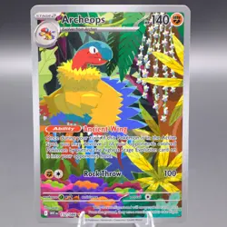 Archeops 132/086 Illustration Rare SV: White Flare Pokemon TCG NM - Image 1
