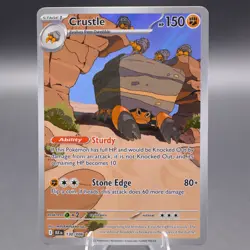 Crustle - 130/086 Illustration Rare SV: Black Bolt Pokemon TCG NM - Image 1