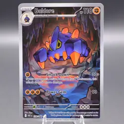 Boldore - 128/086 Illustration Rare SV: White Flare Pokemon TCG NM - Image 1