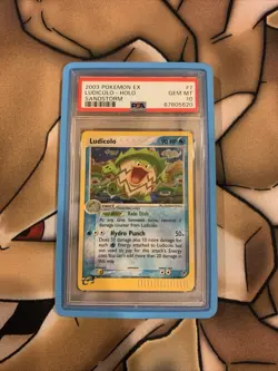 Ludicolo 2003 Pokemon EX Sandstorm Holo PSA 10 - Image 1