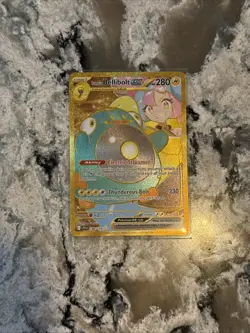 Pokemon TCG: Iono's Bellibolt EX 188/159 Gold Holo Journey Together NM - Image 1