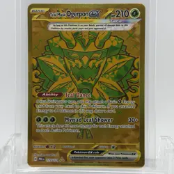 Pokemon TCG Prismatic Evolutions Teal Mask Ogerpon ex #177/131 Hyper Rare MP - Image 1