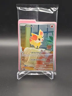 Pokemon Fennekin 080 Promo Sealed - Pokemon Center Stamp - Chaos Rising - Image 2
