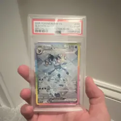 Pokemon PSA 10 2025 Prismatic Evolutions Glaceon ex 150/131 EN SIR Holo - Image 3