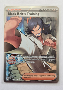 Pokemon Black Belt's Training 255/217 Ultra Rare ME02: Ascended Heroes (2) - Image 1