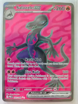Pokemon Salazzle ex 101/088 Ultra Rare ME02: Perfect Order - Image 1