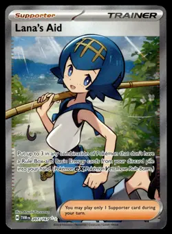 Lana's Aid 207/167 Ultra Rare Twilight Masquerade Pokemon Near Mint - Image 1
