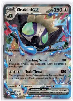 Pokemon TCG Grafaiai ex 100 Sv: Scarlet & Violet Black Star Promo - Image 1