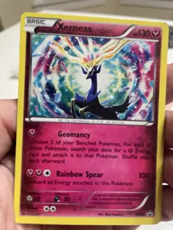 Pokemon TCG Xerneas EX Ultra Rare Holo Xy05 - Image 3
